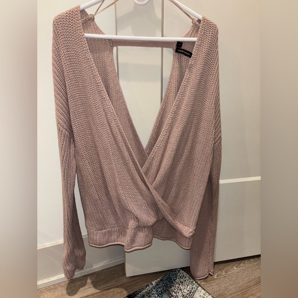 Moon & Madison Blush Knit Sweater